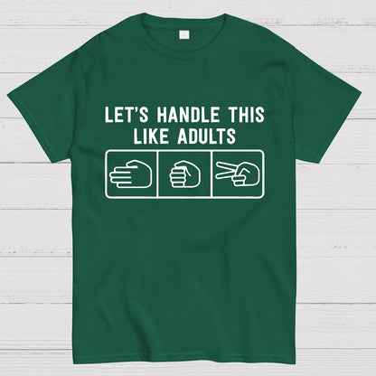 Rock Paper Scissors Geek T-Shirt