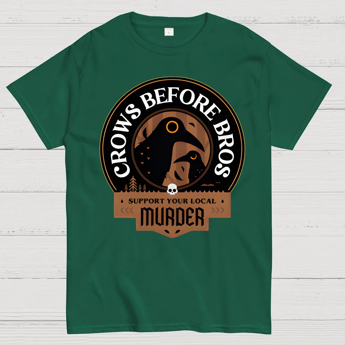 Crows Before Bros Geek T-Shirt