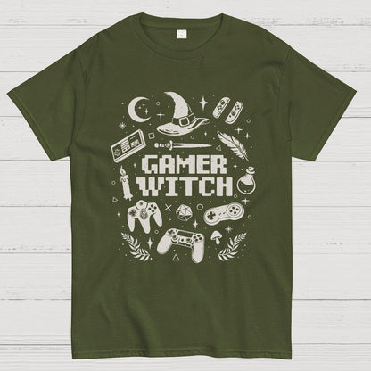 Gamer Witch Geeky T-Shirt