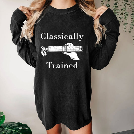 Slide Rule Classically Trained Washed Long Sleeve Tee