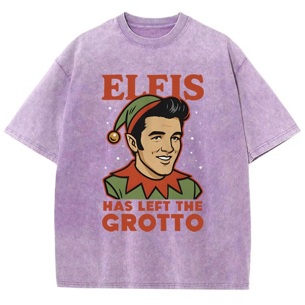 Elfis Vintage Distressed T-shirt
