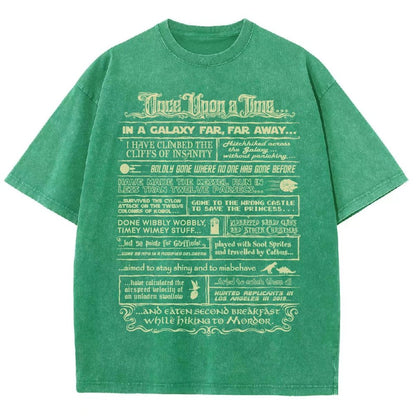 My Autobiography Vintage Distressed T-shirt