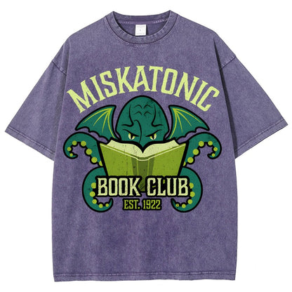 Mystic Book Club Vintage Distressed T-shirt