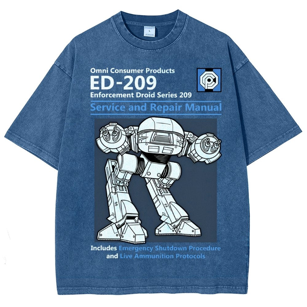 Robotic Unit Service and Repair Manual Vintage Distressed T-shirt