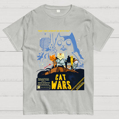 Cat Wars��Revenge of The Dog Geeky T-Shirt