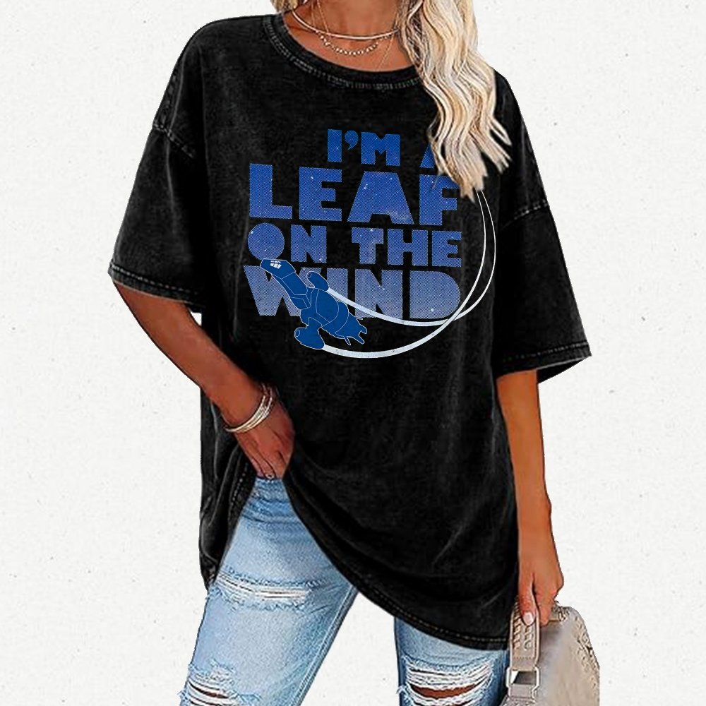 I’m a Leaf on the Wind Vintage Distressed T-shirt