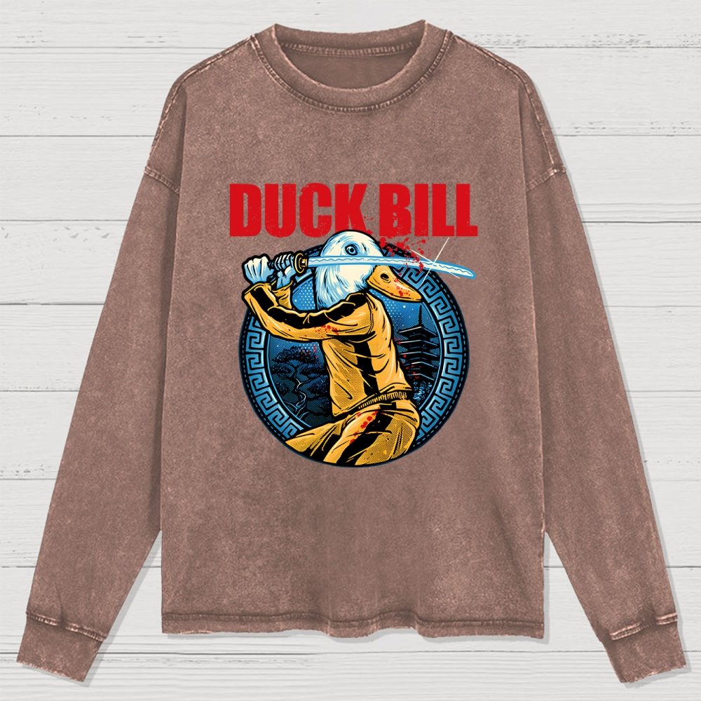 Duck Bill Washed Long Sleeve Tee