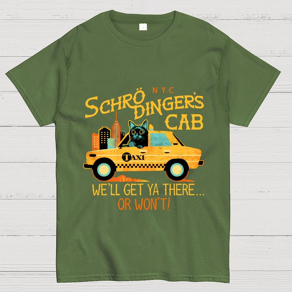 Schrodinger's Cab Geek T-Shirt