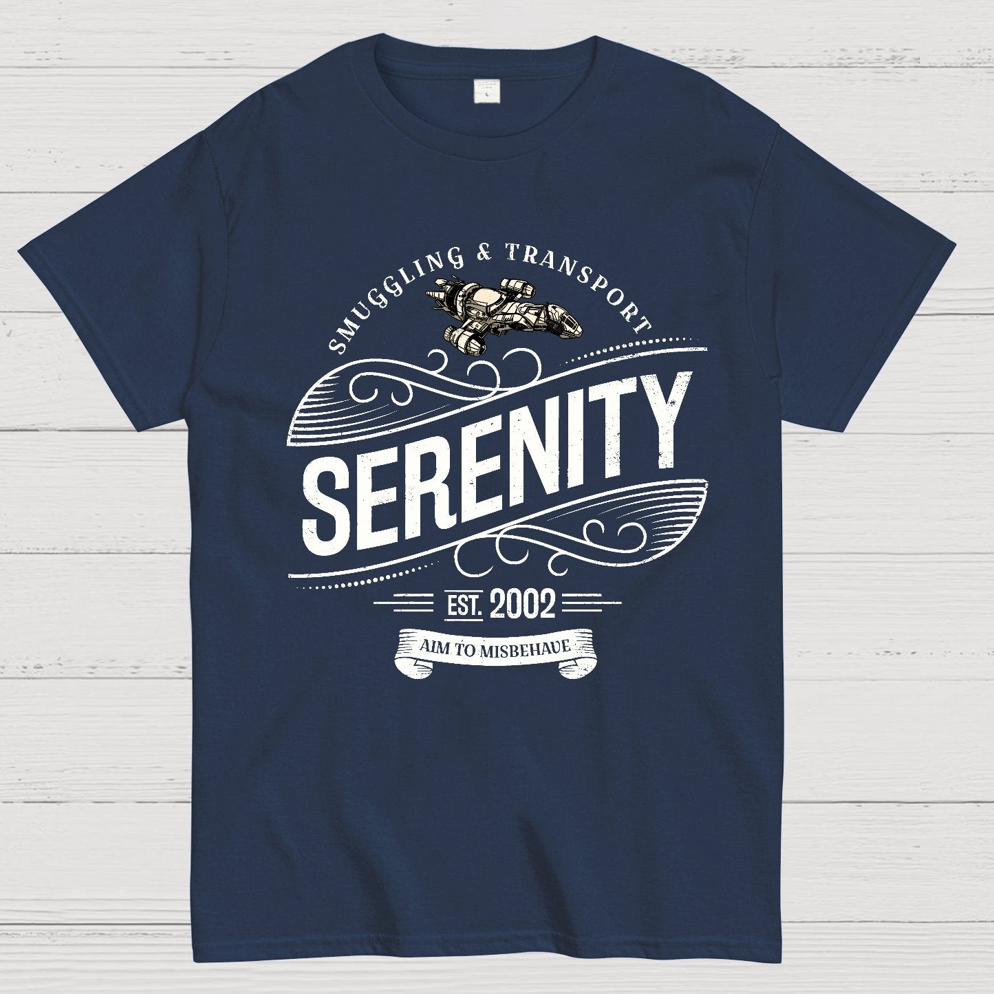 Serenity - Inspired Smuggling and Transport Nerdy T-Shirt