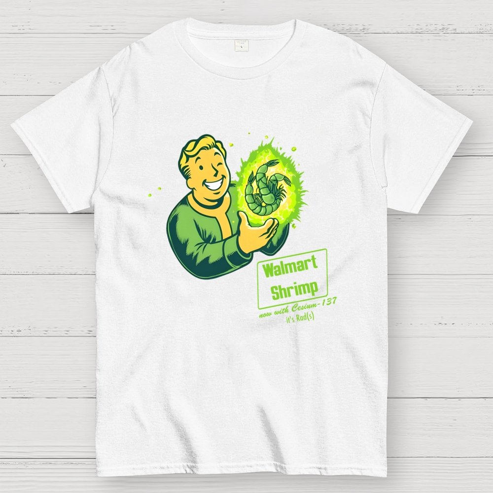 Radioactive Shrimp Geek T-Shirt