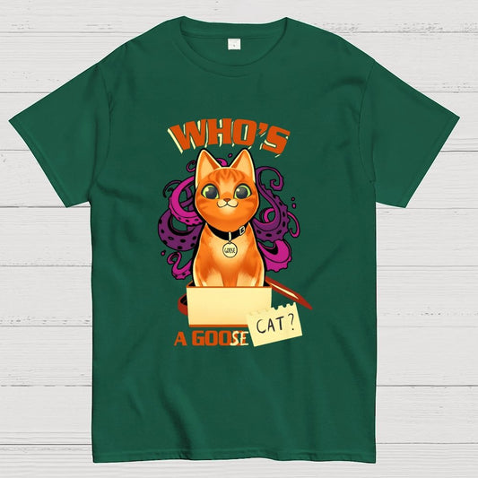 Who’s A Goose Cat Geek T-Shirt