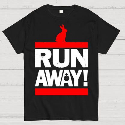 Run Away from the Rabbit! Geek T-Shirt