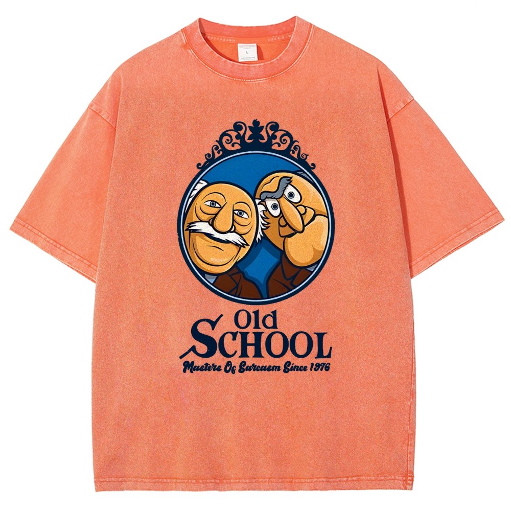Old School Vintage Distressed T-shirt
