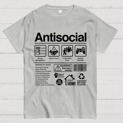 Antisocial Label Geek T-Shirt