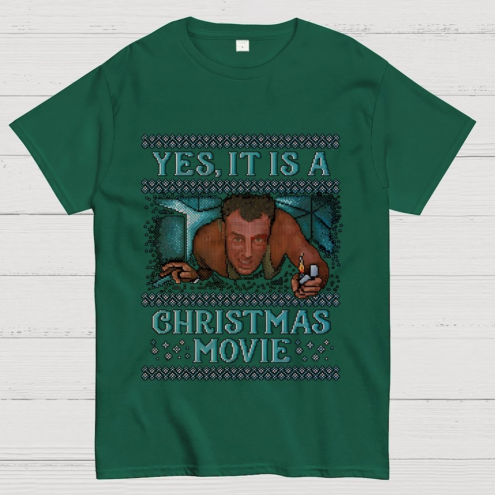 Gen-X Christmas Movie Geek T-Shirt