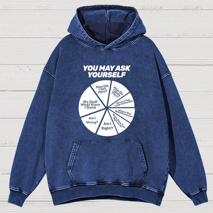 Techno Apocalypse Vintage Distressed Hoodie