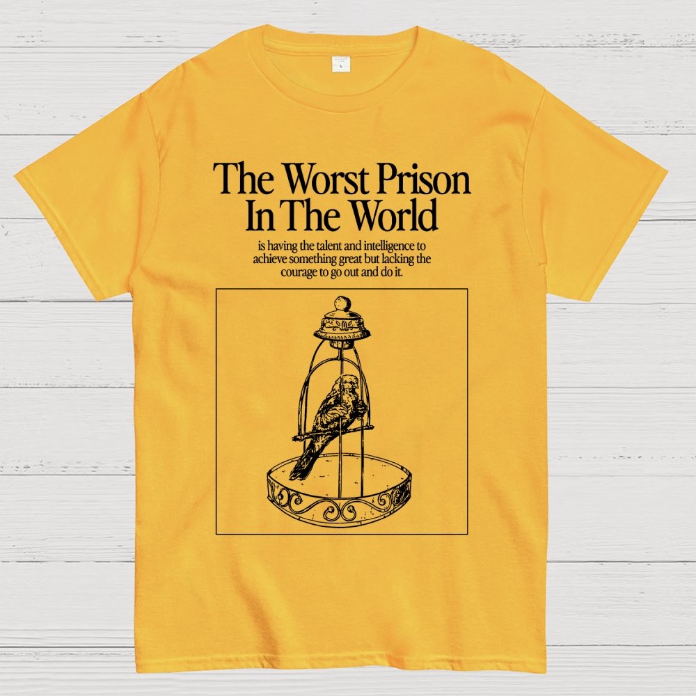 Bird in a cage Geek T-Shirt