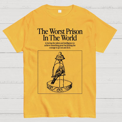 Bird in a cage Geek T-Shirt