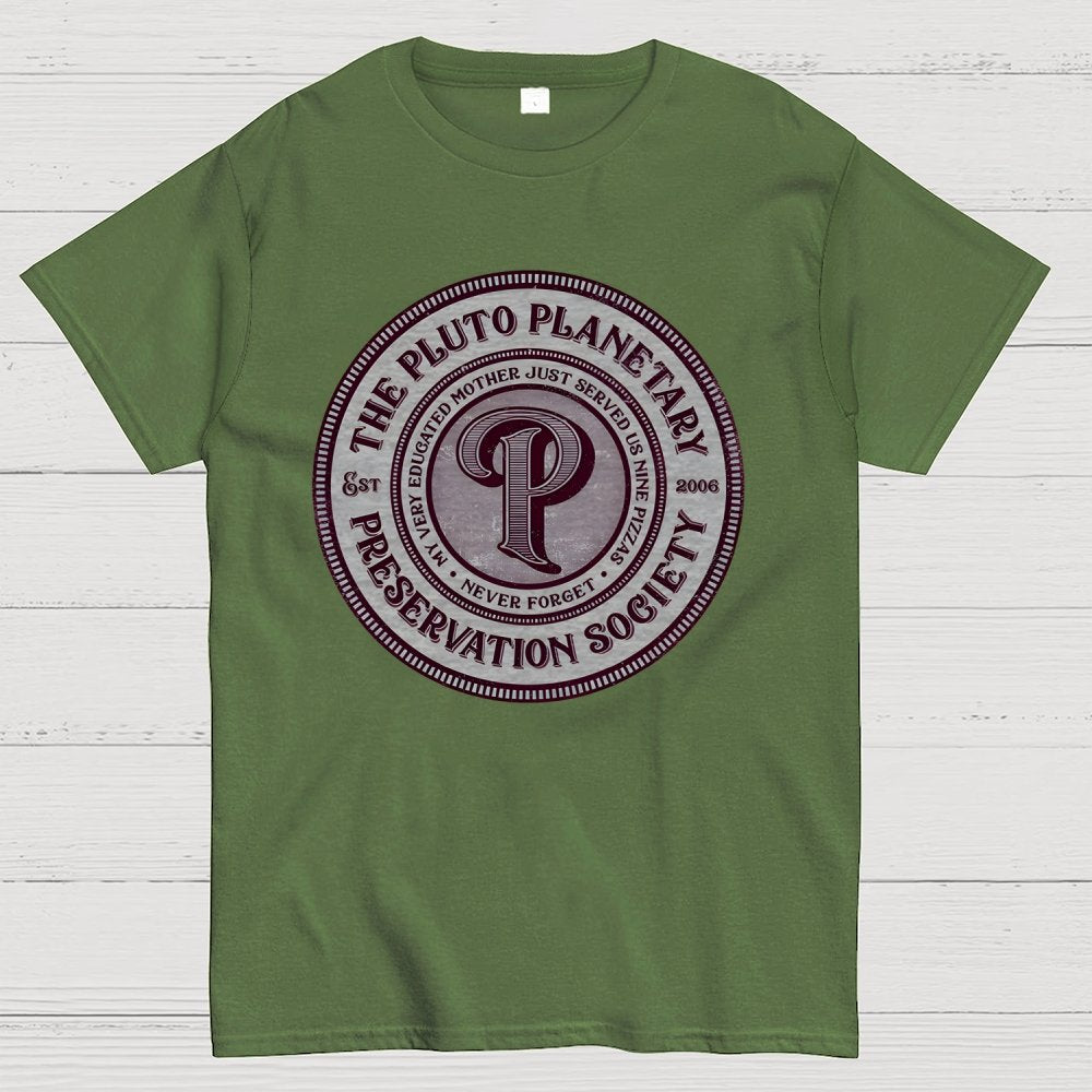 The Pluto Preservation Society Geek T-Shirt
