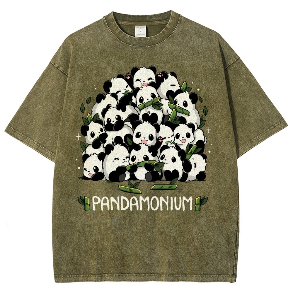 Pandamonium Vintage Distressed T-shirt