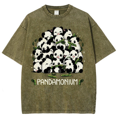 Pandamonium Vintage Distressed T-shirt
