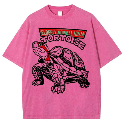 Elderly Normal Ninja Vintage Distressed T-shirt