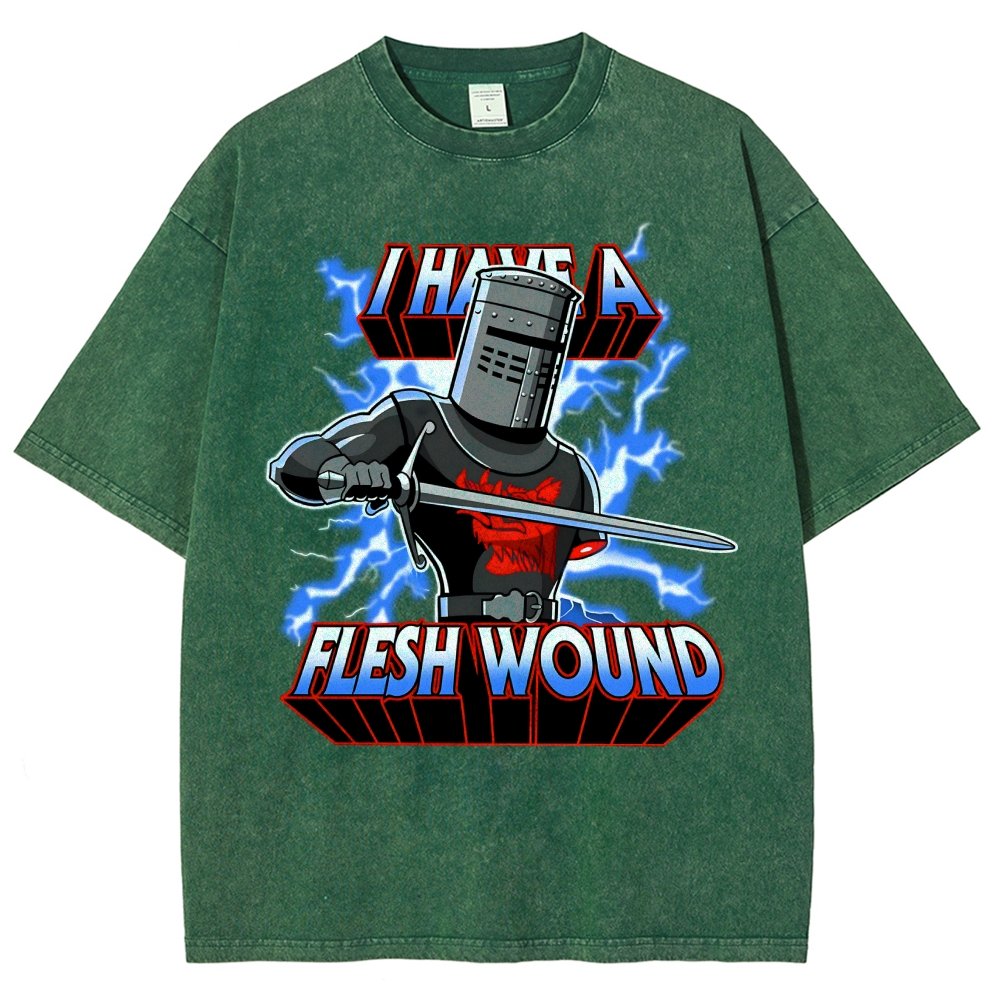 I Have A Flesh Wound Vintage Distressed T-shirt