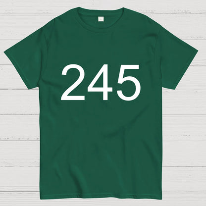 Number 245 Game Movie Geek T-Shirt
