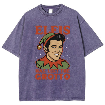 Elfis Vintage Distressed T-shirt