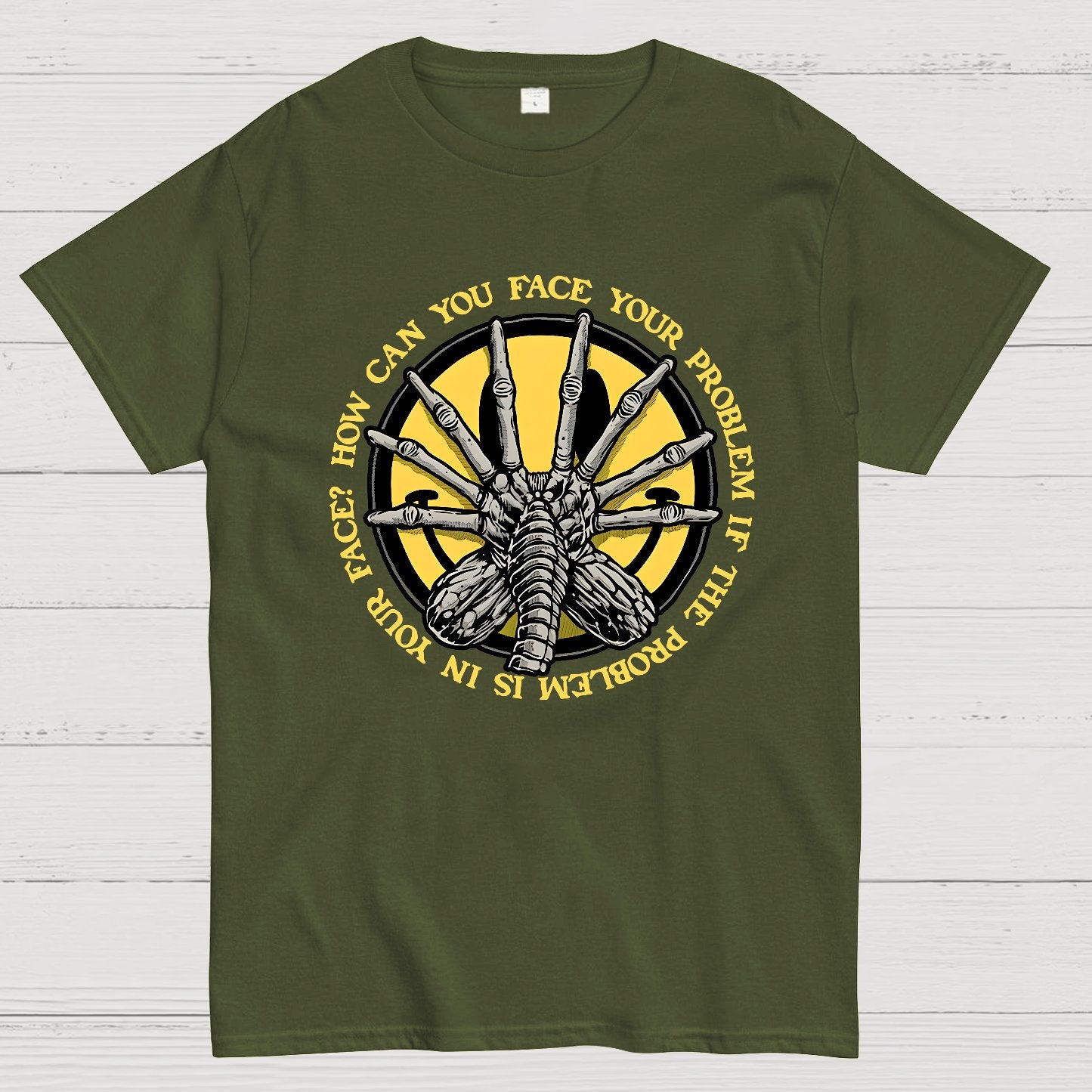 Face Problem Geek T-Shirt