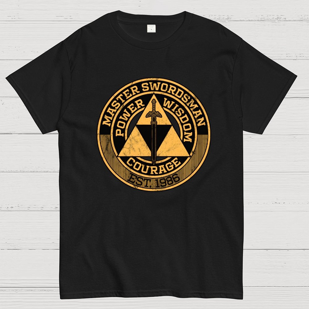 Master Swordsman Geek T-Shirt