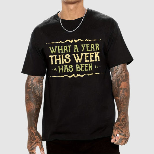 What A Year Geek T-Shirt