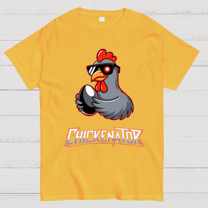 Chickenator, The Future Chicken Geek T-Shirt