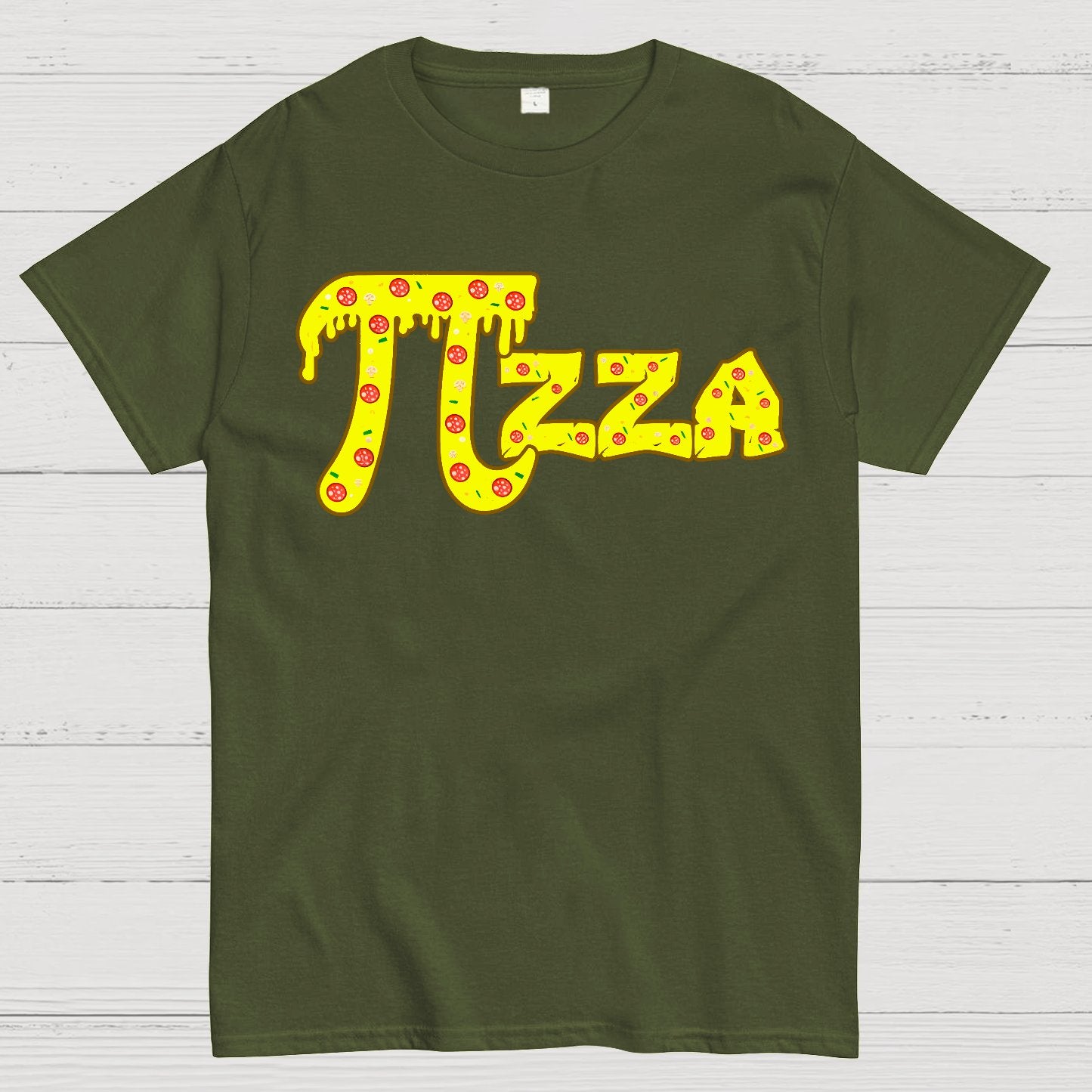 Pi Day Pizza Geek T-Shirt