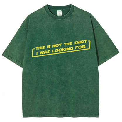 Not the Shirt Vintage Distressed T-shirt