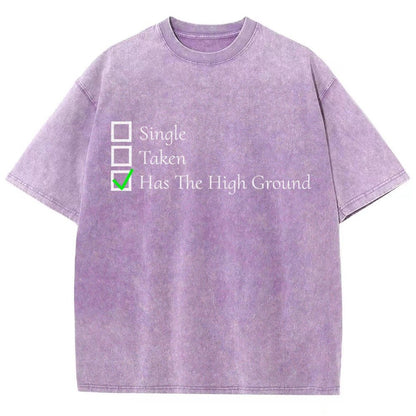 You Have the High Ground Vintage Distressed T-shirt