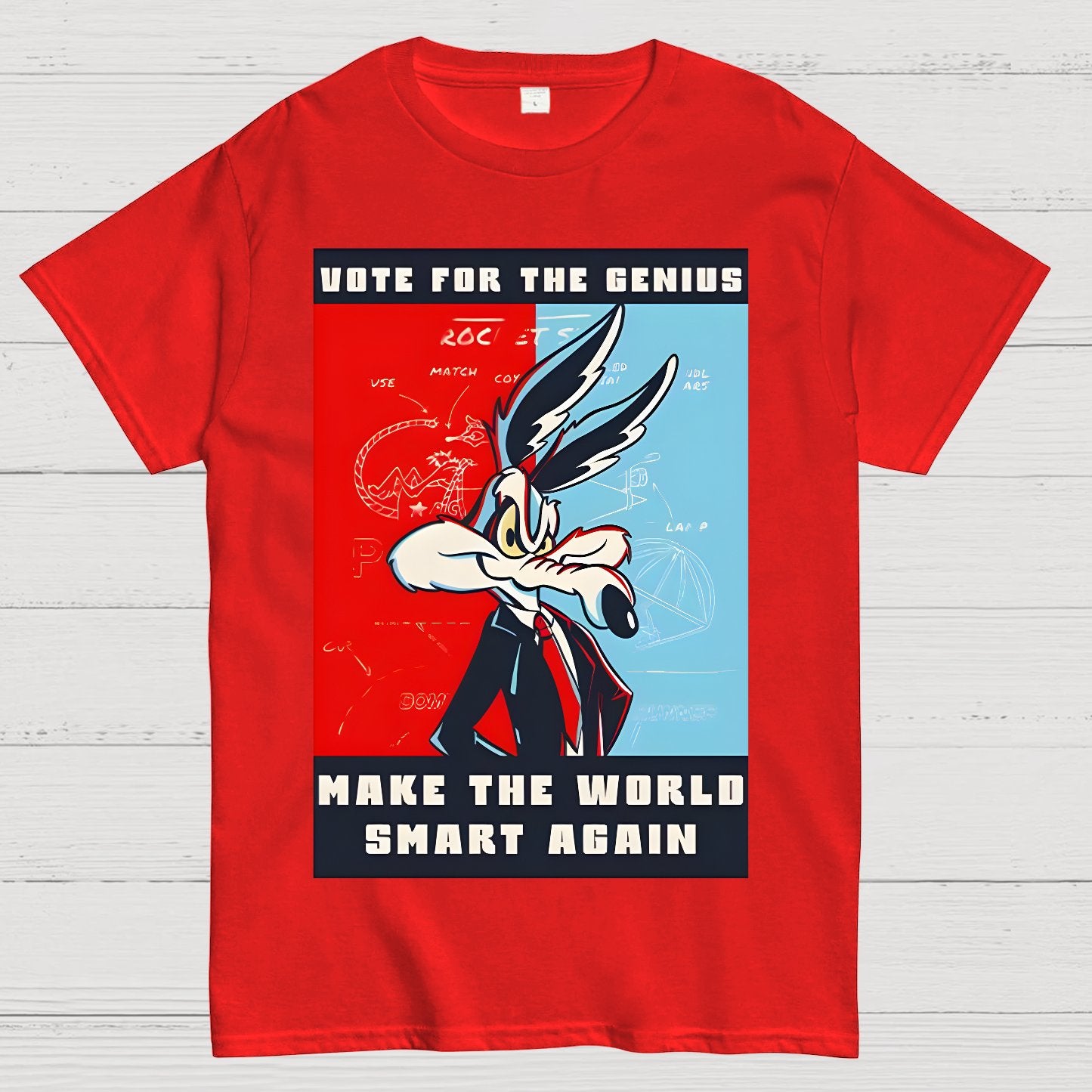 Make The World Smart Again Geek T-Shirt