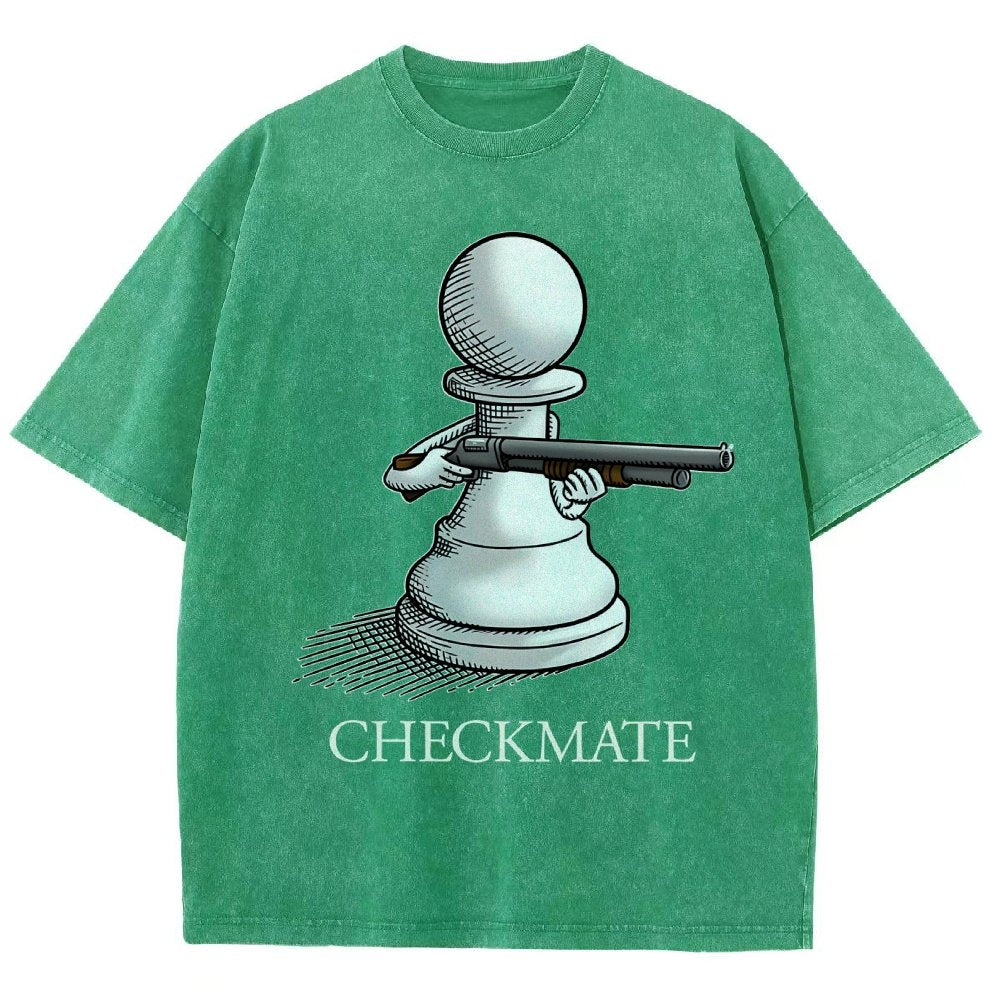 Checkmate Vintage Distressed T-shirt
