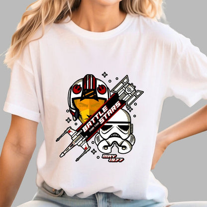 Battle For The Stars Geek T-Shirt