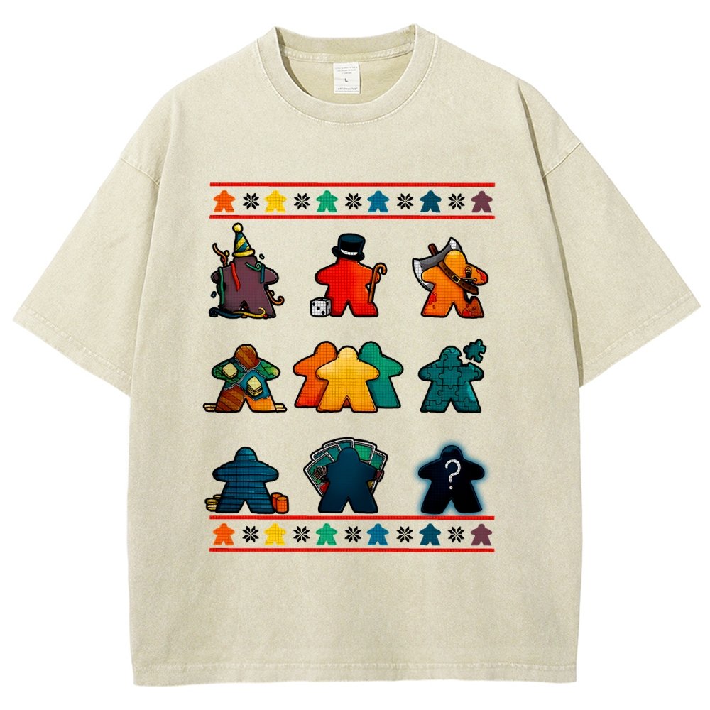 Ugly Boardgame Vintage Distressed T-shirt