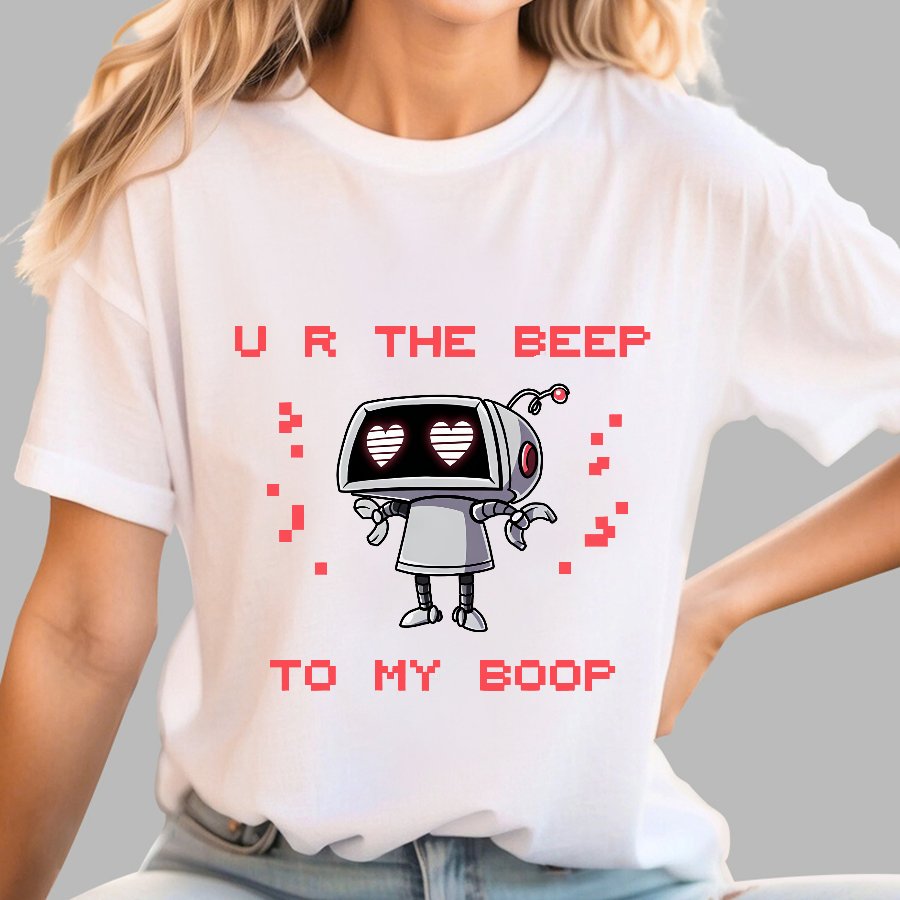 U R The Beep To My Boop Geeky T-Shirt