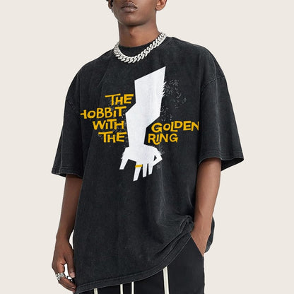 Golden Ring Vintage Distressed T-shirt