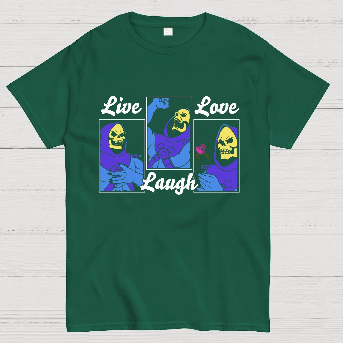 Live, Laugh, Love Geeky T-Shirt