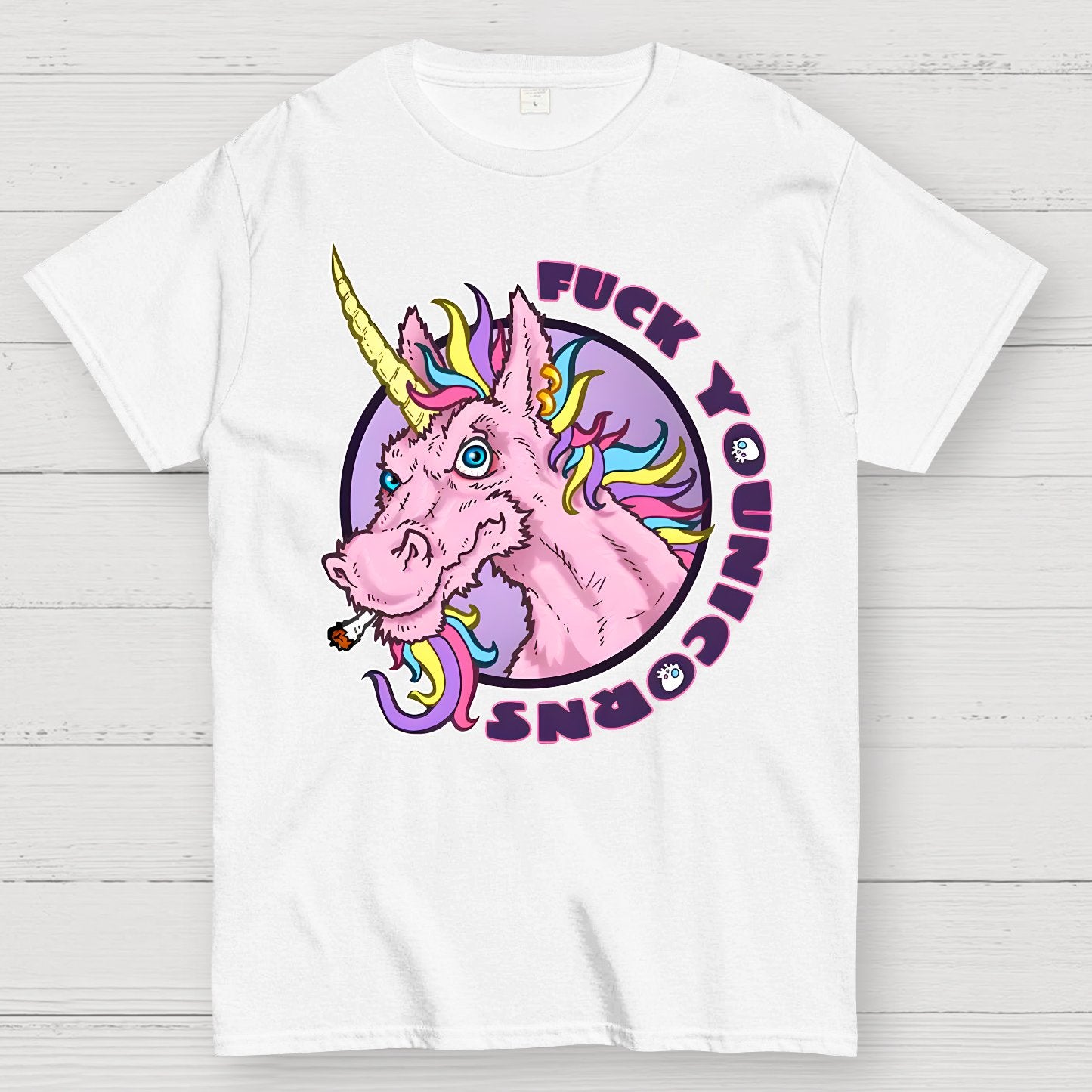 The FUCK YOUnicorns Geek T-Shirt