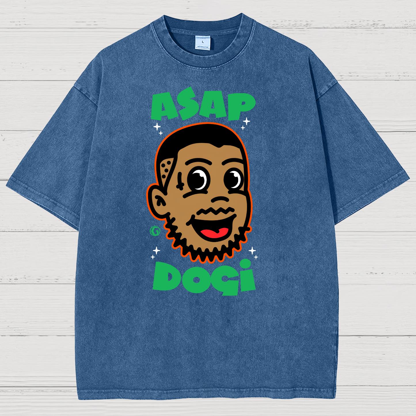 Asap Dogi! Sarcasm Vintage Distressed T-shirt