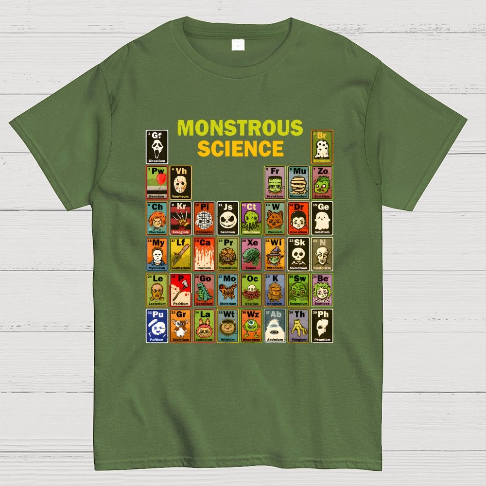 Monstrous Science Geek T-Shirt