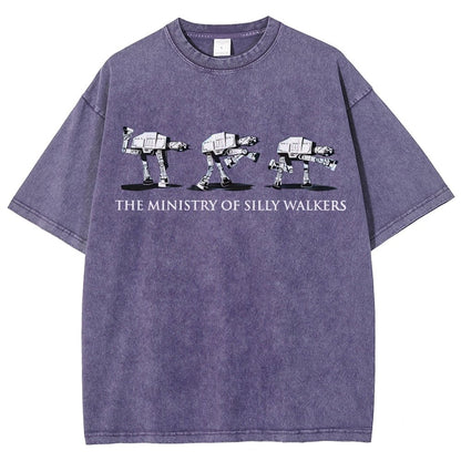 The Ministry Of Silly Walkers Vintage Distressed T-shirt