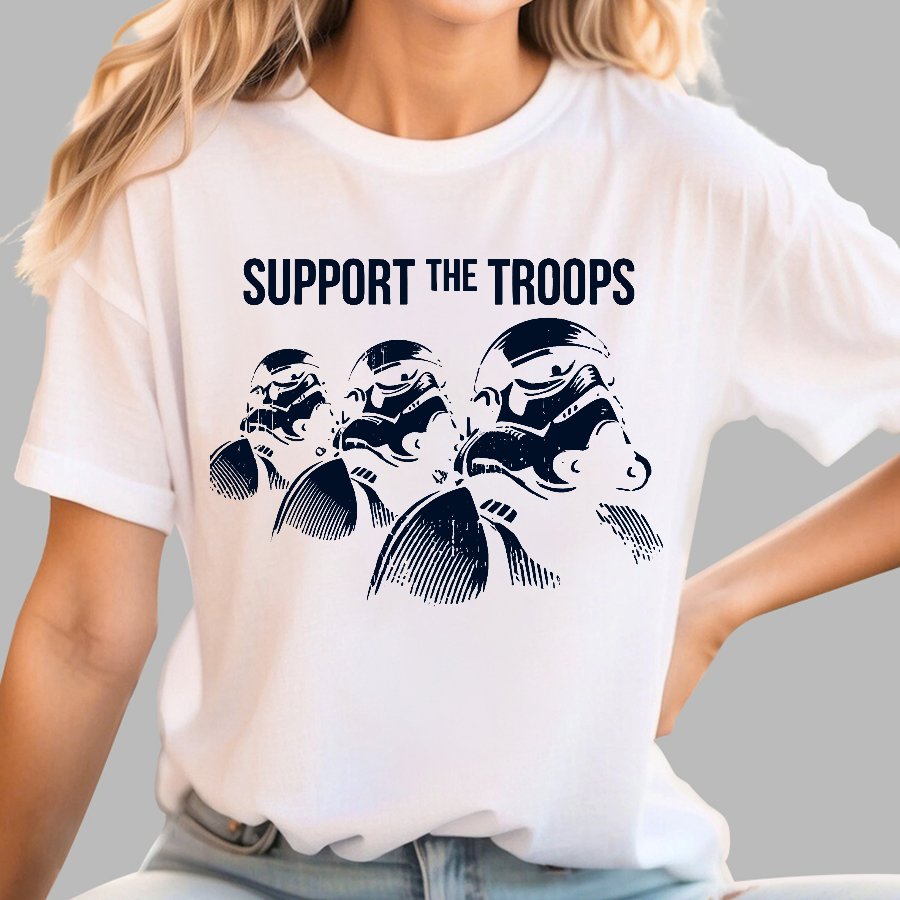 Support The Troops Geek T-Shirt