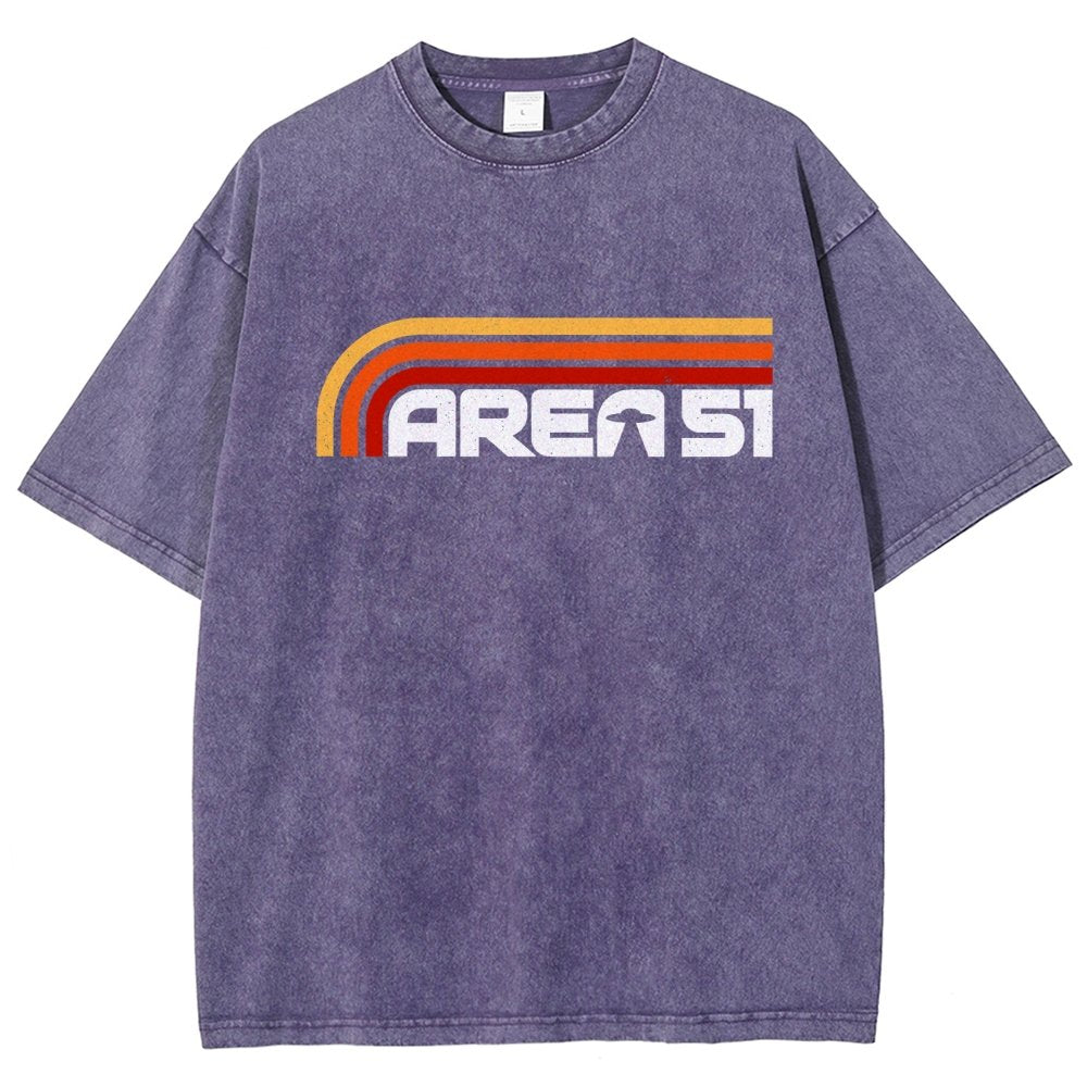 Area 51 Vintage Distressed T-shirt