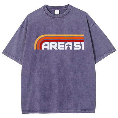 Area 51 Vintage Distressed T-shirt
